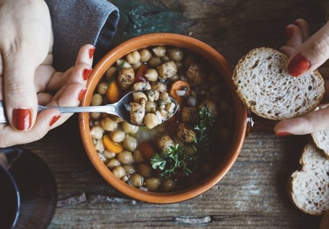 Chickpea bowl